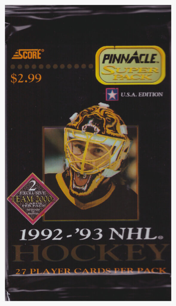 1992/93 Pinnacle U.S. (super pack) hobby balíček