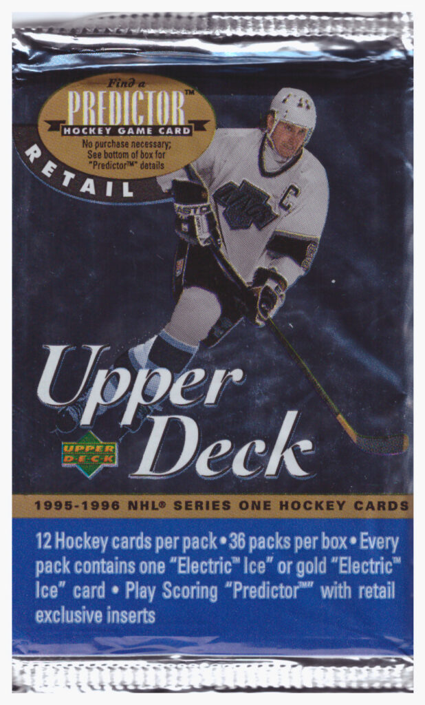 1995/96 Upper Deck Series 1 retail balíček