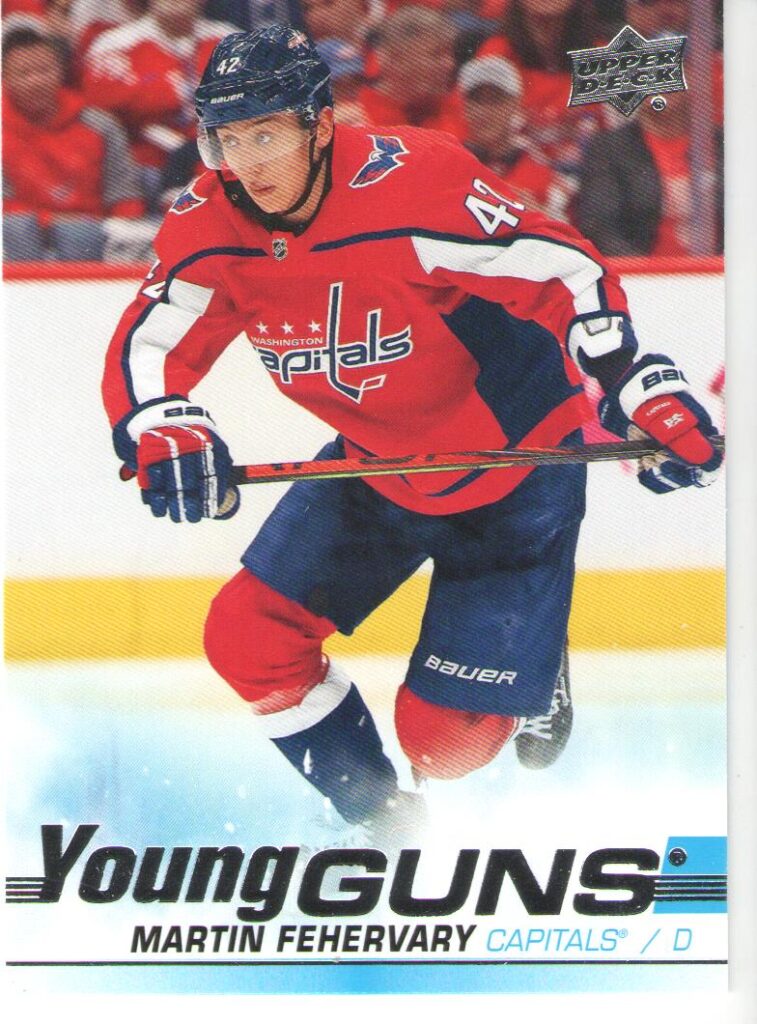 2019/20 Upper Deck Series 1 – Martin Feherváry Washington Capitals 236