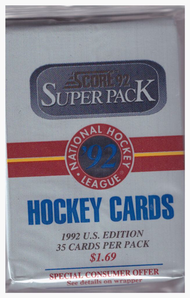 1992/93 Score U.S. Edition (super pack) hobby balíček