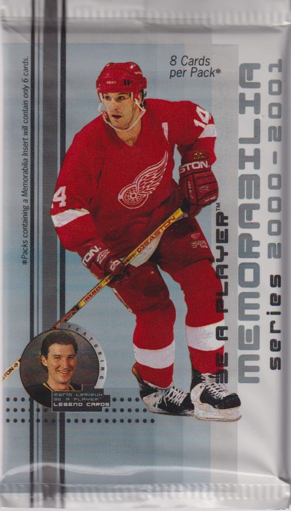 2000/01 Be A Player Memorabilia hobby balíček