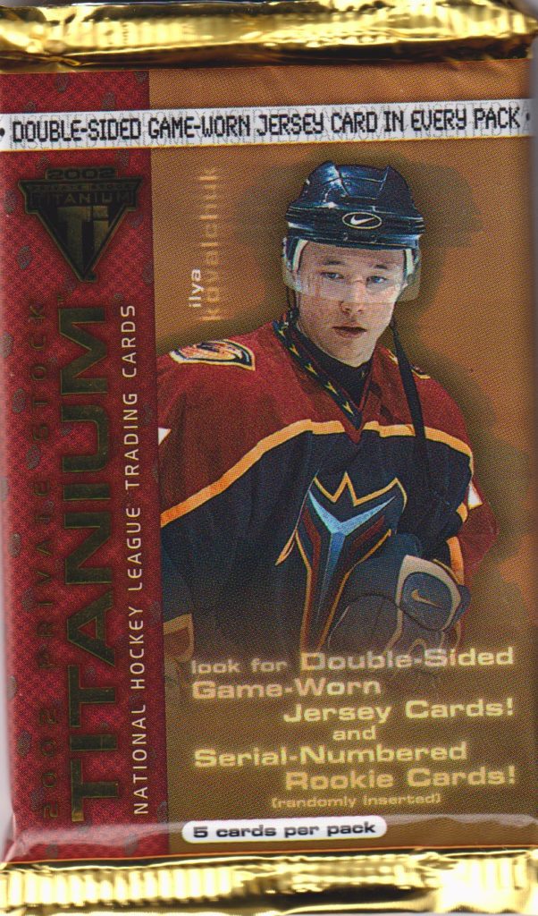 2001/02 Pacific Private Stock Titanium hobby balíček