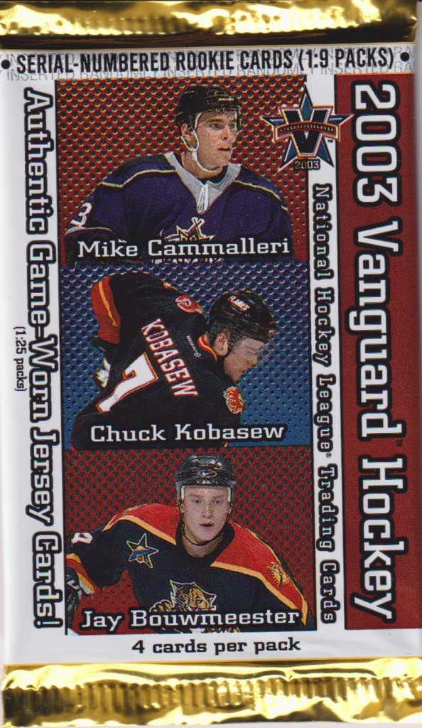 2002/03 Pacific Vanguard retail balíček