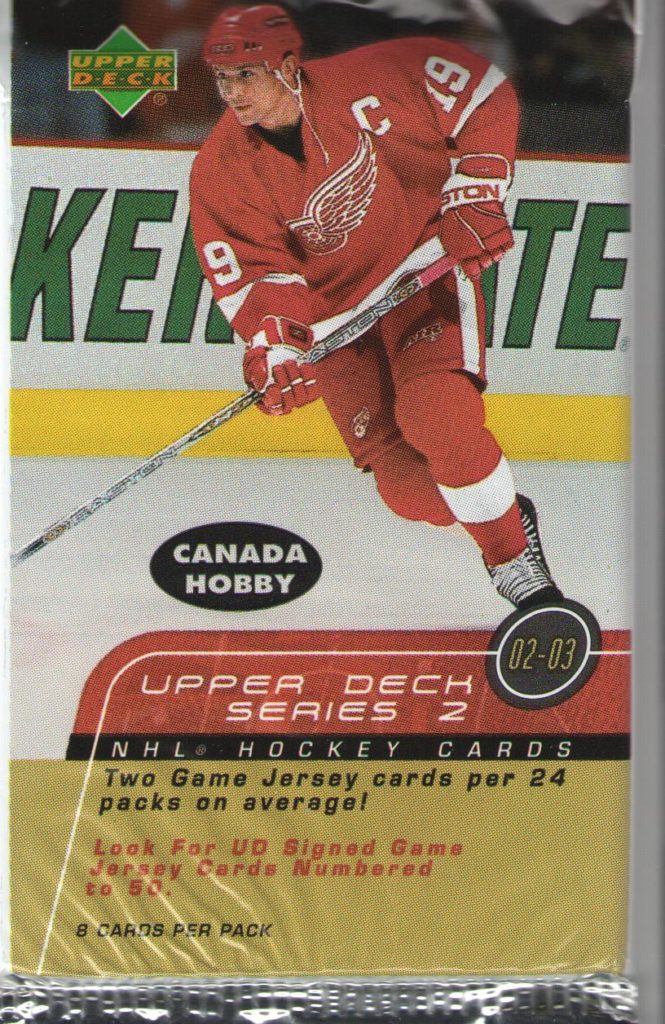 2002/03 Upper Deck Series 2 Canada Edition hobby balíček