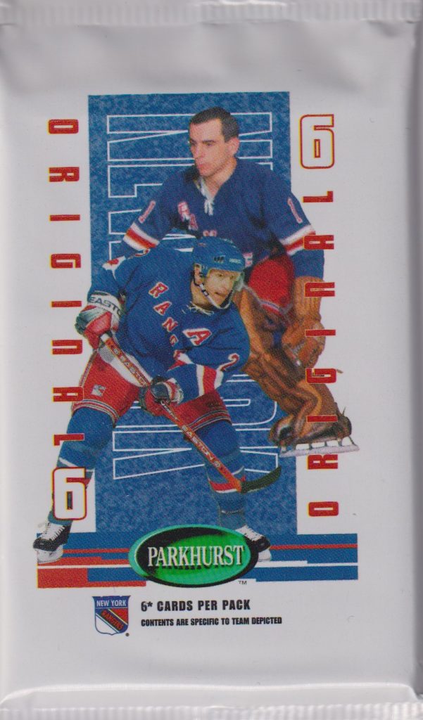 2003/04 ITG Parkhurst Original Six NY Rangers hobby balíček