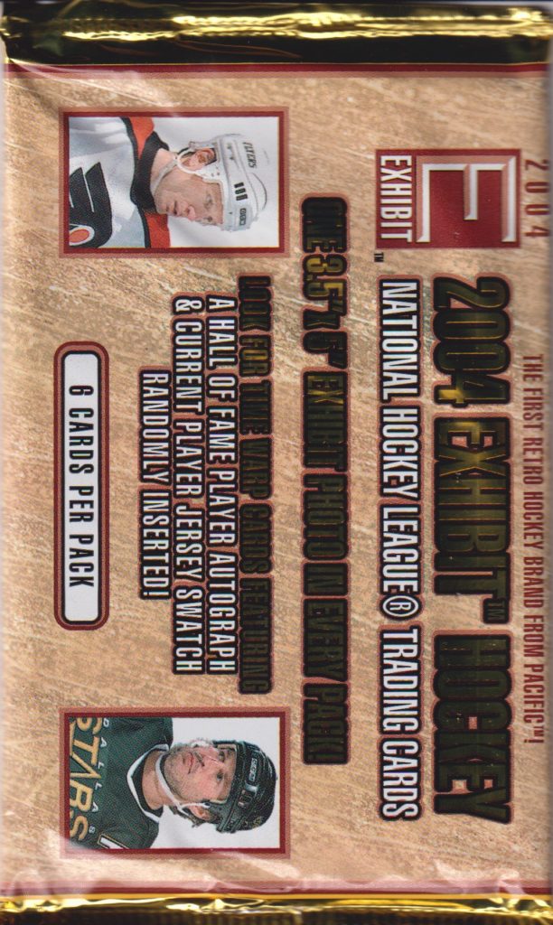 2003/04 Pacific Exhibit hobby balíček