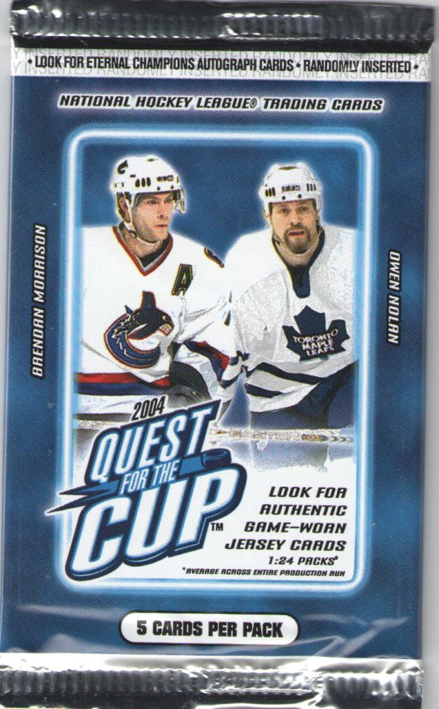 2003/04 Pacific Quest for the Cup hobby balíček