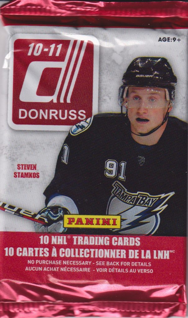 2010/11 Donruss retail balíček