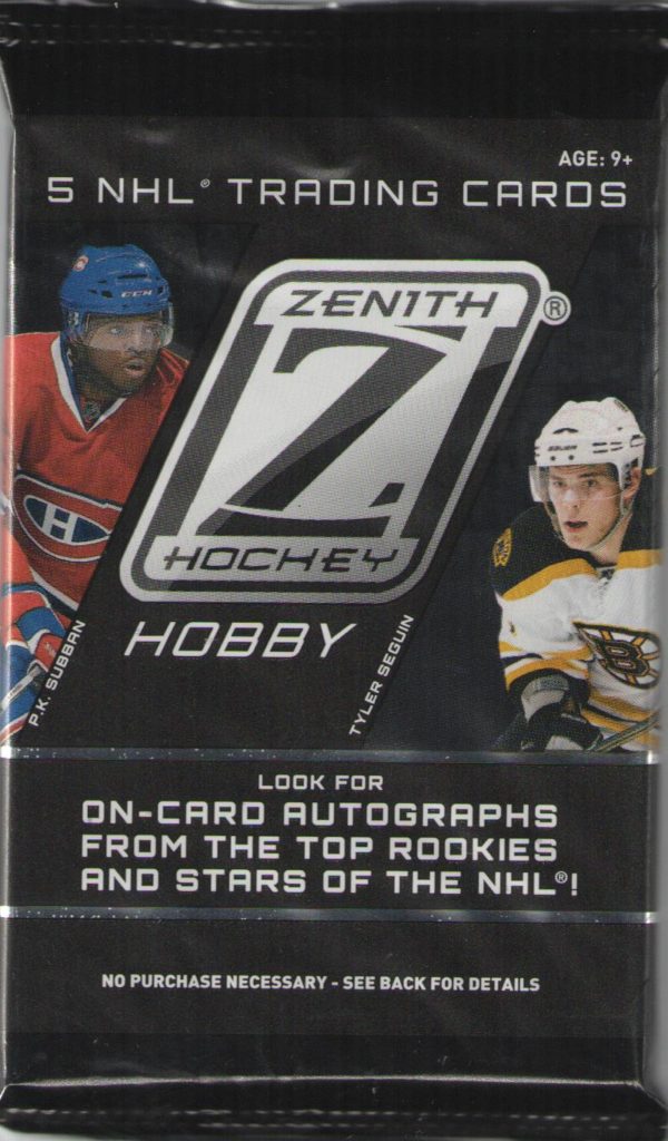 2010/11 Panini Zenith hobby balíček
