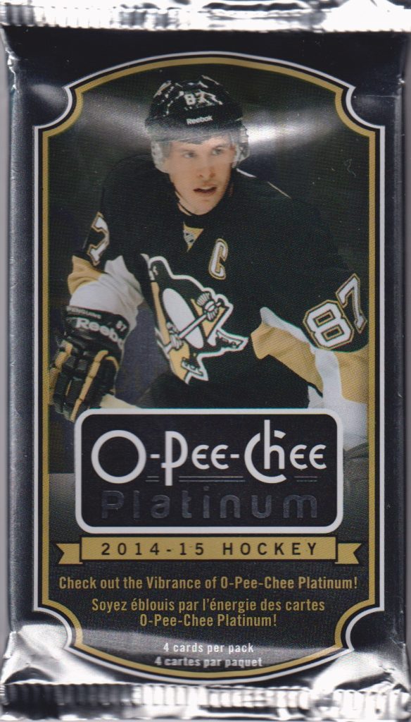 2014/15 O-Pee-Chee Platinum retail balíček