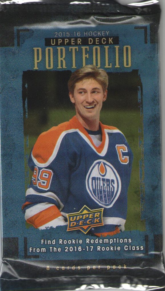 2015/16 UD Portfolio hobby balíček