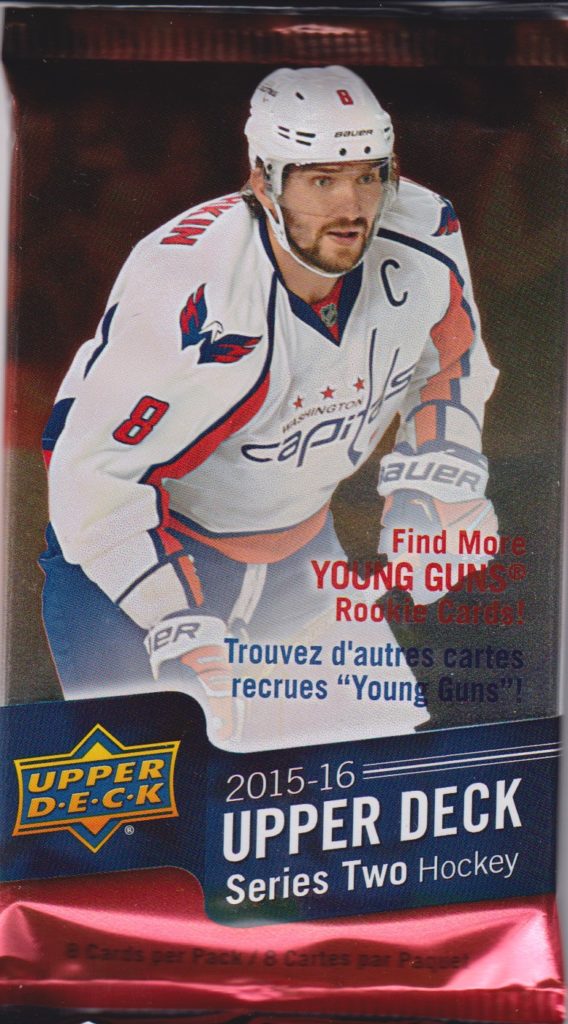 2015/16 Upper Deck Series 2 retail balíček