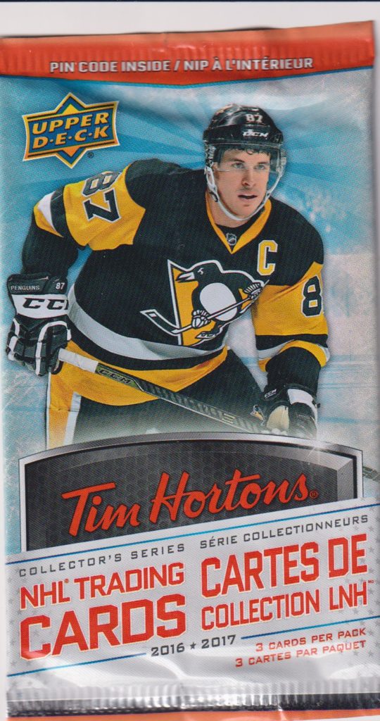 2016/17 UD Tim Hortons hobby balíček