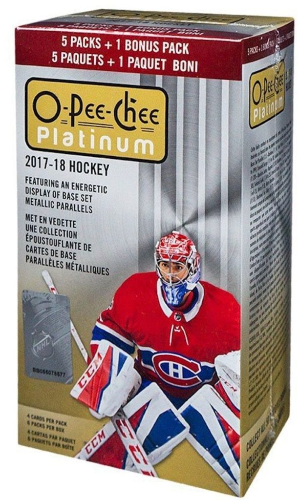 2017/18 O-Pee-Chee Platinum blaster box