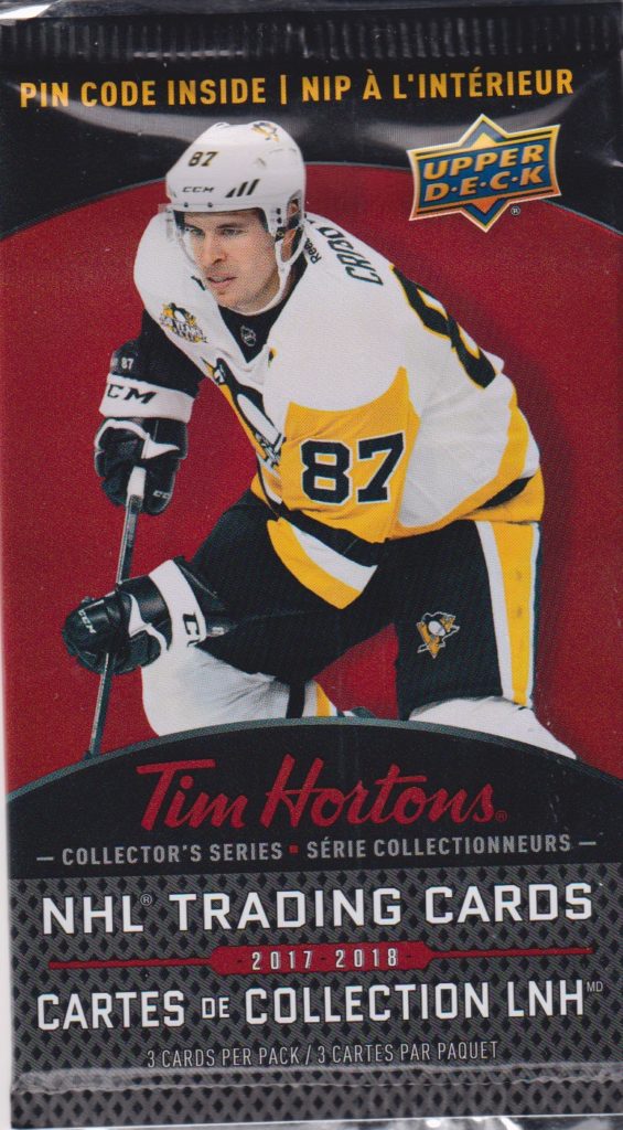 2017/18 Tim Hortons hobby balíček