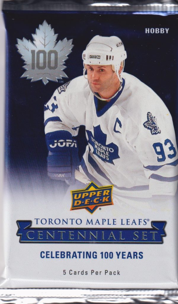 2017/18 UD Toronto Maple Leaf Centennial hobby balíček