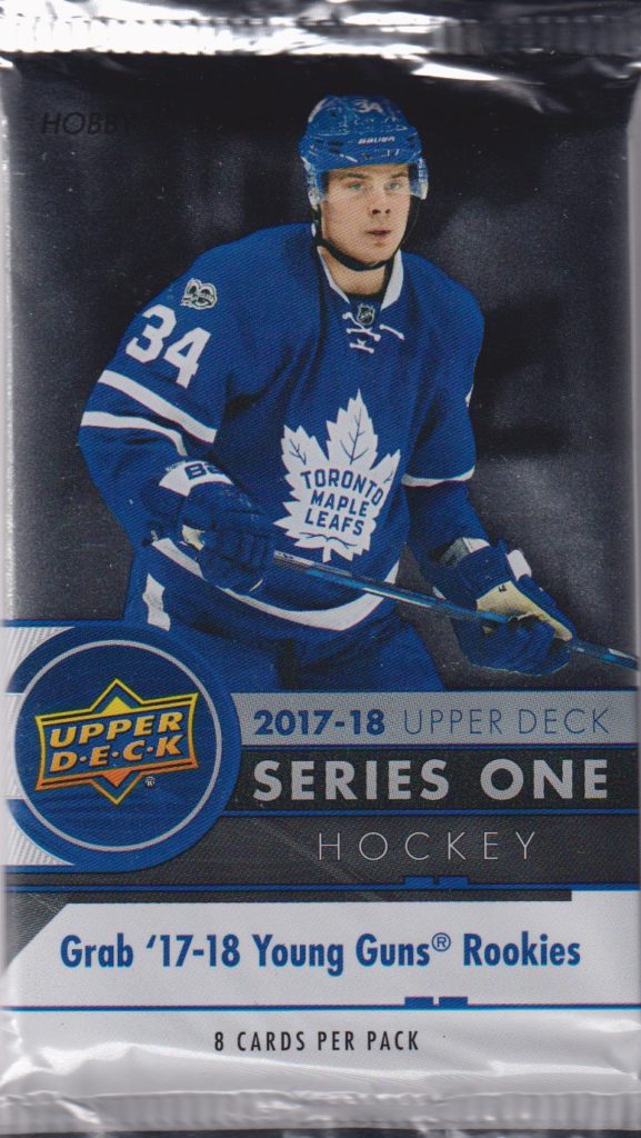 2017/18 Upper Deck Series 1 hobby balíček
