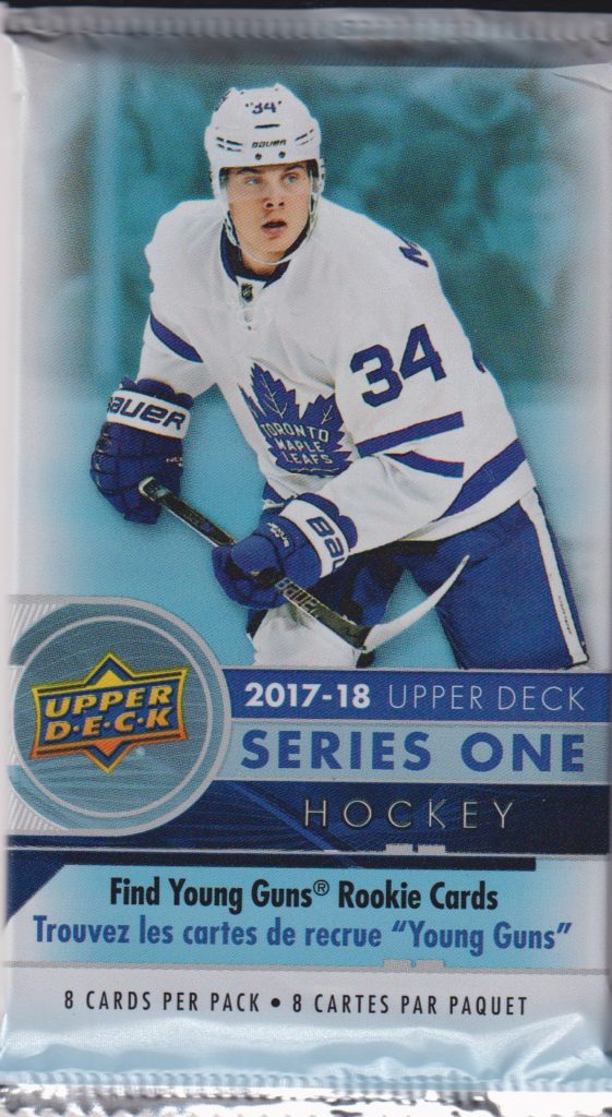 2017/18 Upper Deck Series 1 retail balíček