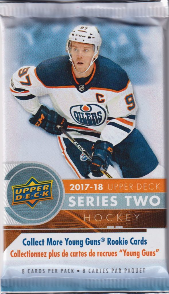 2017/18 Upper Deck Series 2 retail balíček