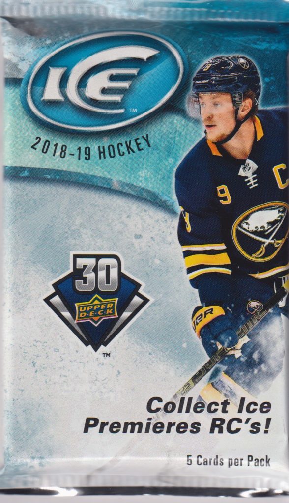 2018/19 UD Ice hobby balíček