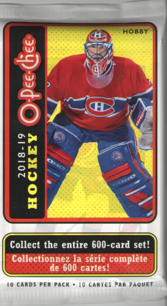 2018/19 O-Pee-Chee hobby balíček