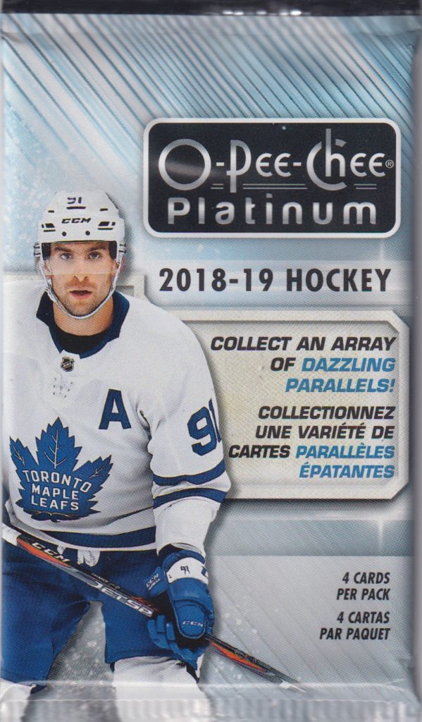 2018/19 O-Pee-Chee Platinum blaster balíček