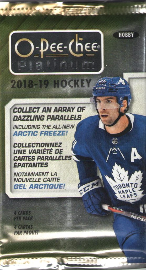 2018/19 O-Pee-Chee Platinum hobby balíček