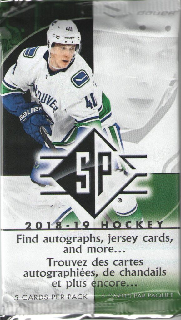 2018/19 UD SP blaster balíček