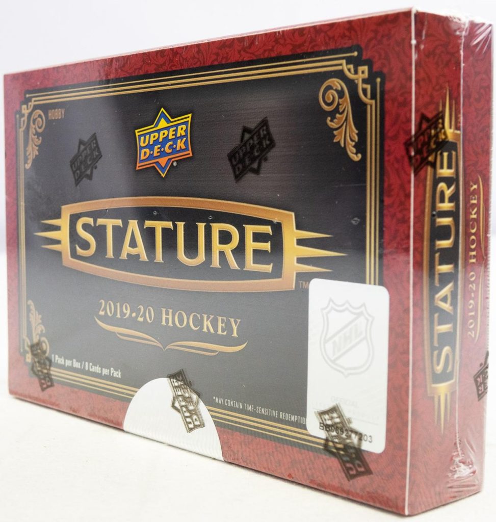 2019/20 UD Stature hobby box