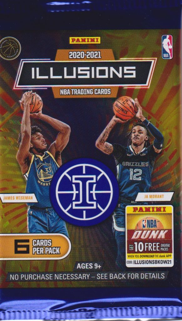 2020/21 Panini Illusions basketbal retail balíček