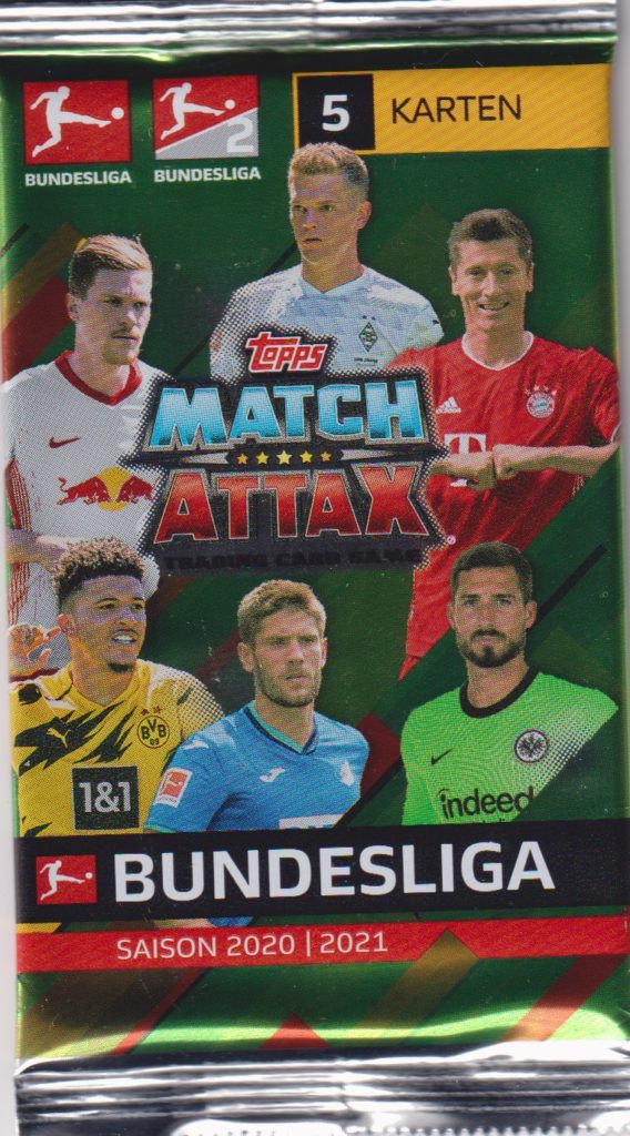 2020/21 Topps Match Attax Bundesliga hobby balíček