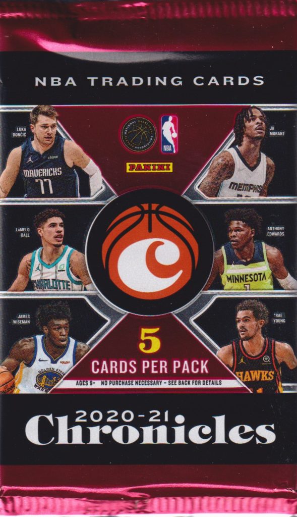 2020/21 Panini Chronicles basketbal blaster balíček