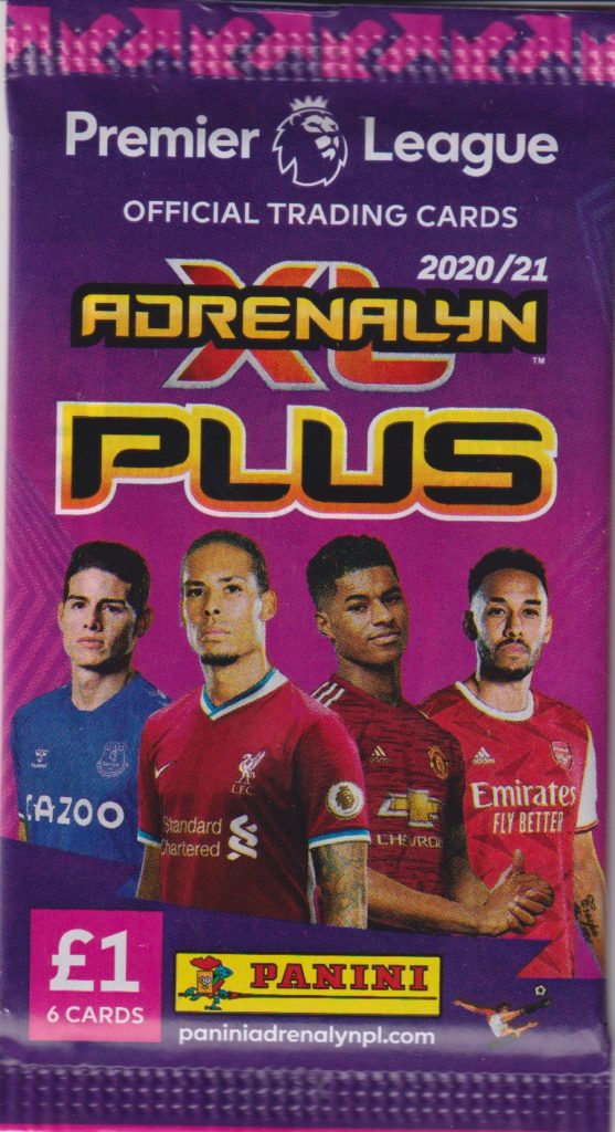 2020/21 Panini Adrenalyn XL Premier League Plus balíček