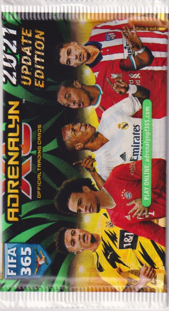2020/21 Panini Adrenalyn XL FIFA 365 Update balíček