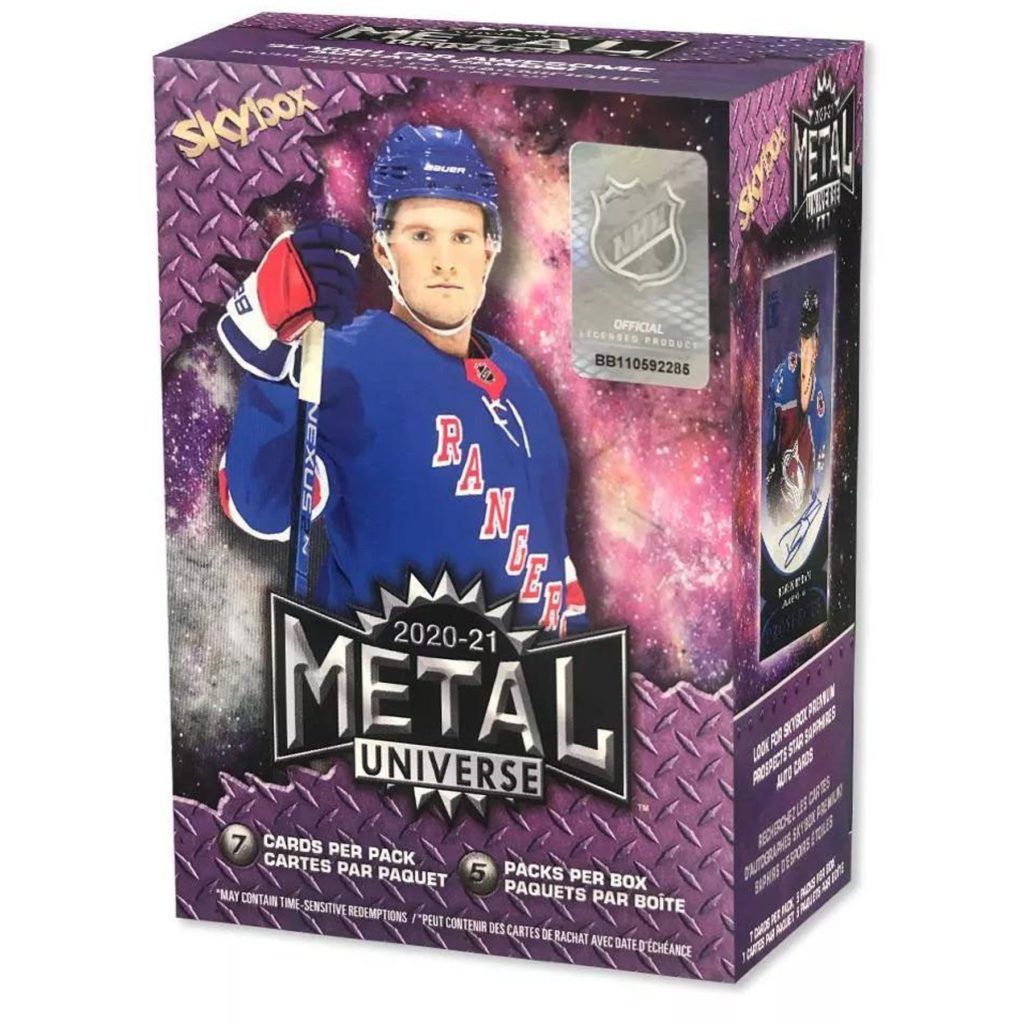 2020/21 Skybox Metal Universe blaster box