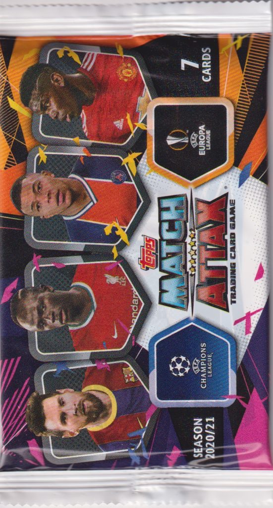 2020/21 Topps Match Attax Champions League balíček