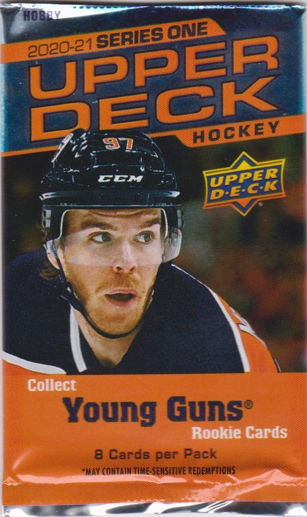 2020/21 Upper Deck Series 1 hobby balíček
