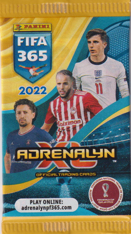 2021/22 Panini Adrenalyn XL FIFA 365 balíček