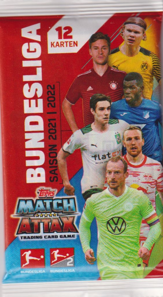 2021/22 Topps Match Attax Bundesliga hobby balíček