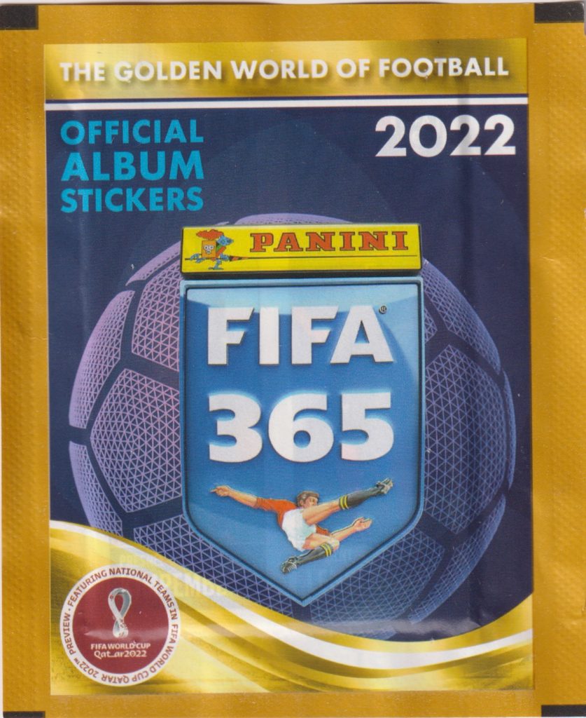 2021/22 Panini FIFA 365 stickers balíček