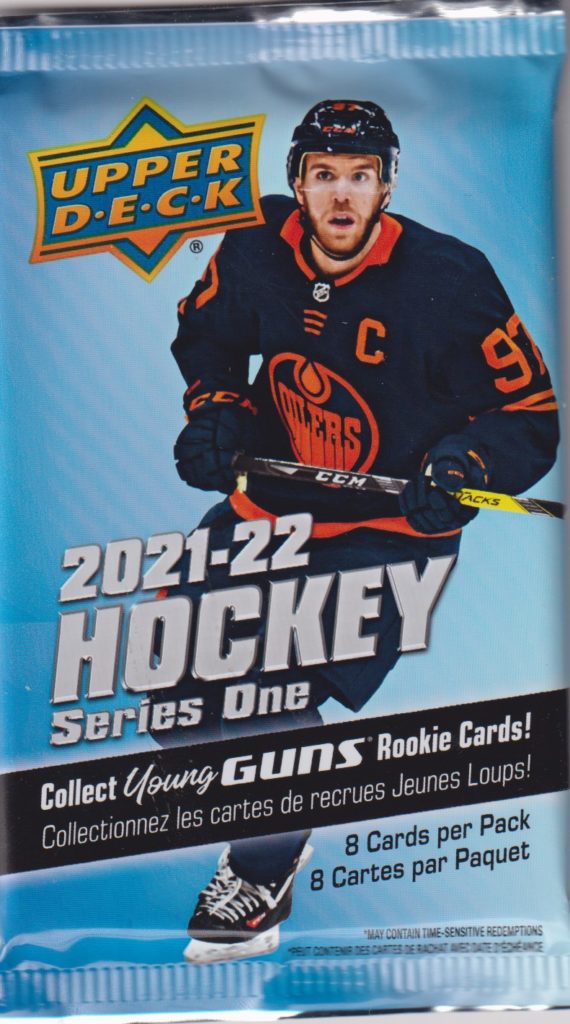2021/22 Upper Deck Series 1 retail balíček