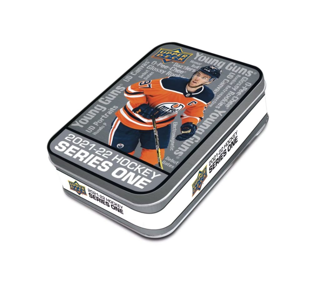 2021/22 Upper Deck Series 1 tin box