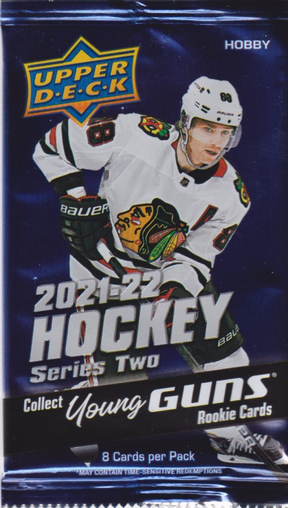 2021/22 Upper Deck Series 2 hobby balíček