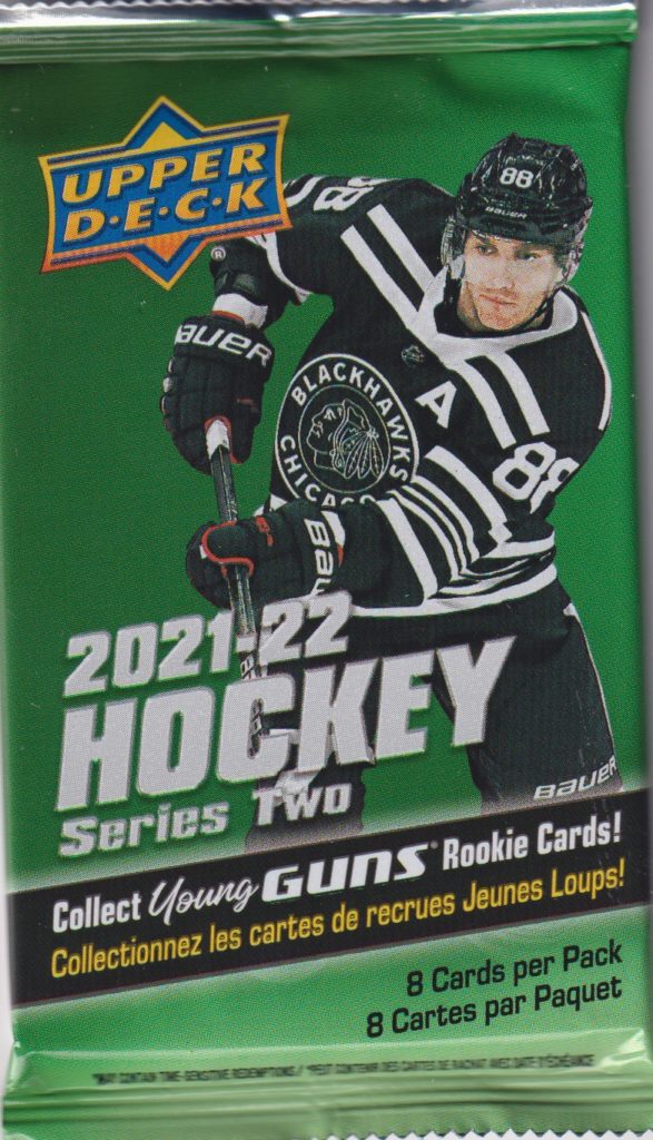2021/22 Upper Deck Series 2 retail balíček