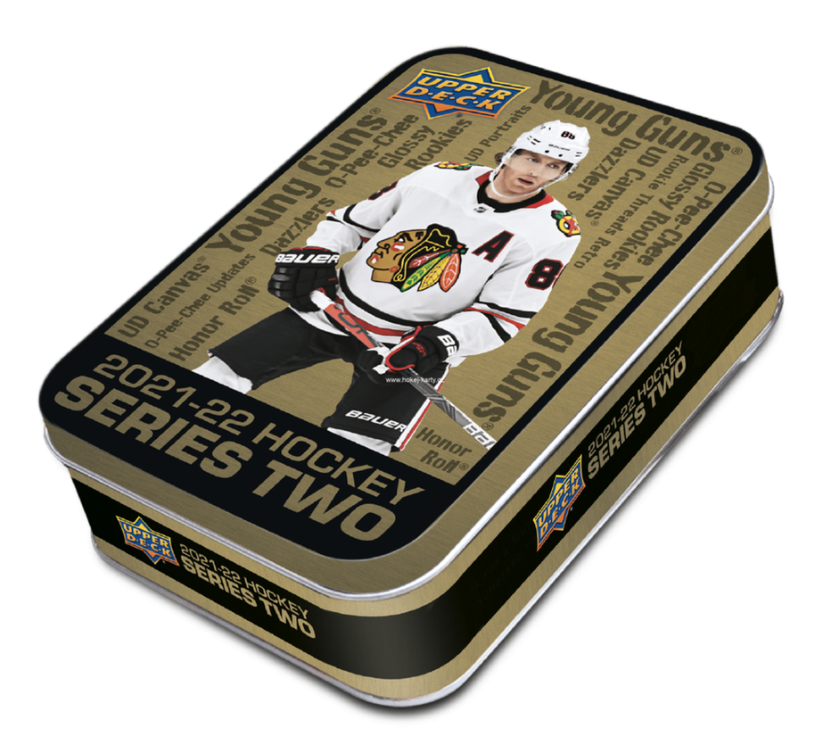 2021/22 Upper Deck Series 2 tin box