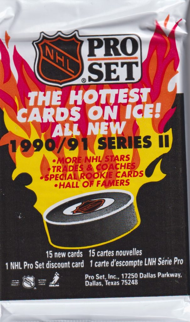 1990/91 Pro Set Series 2 hobby balíček