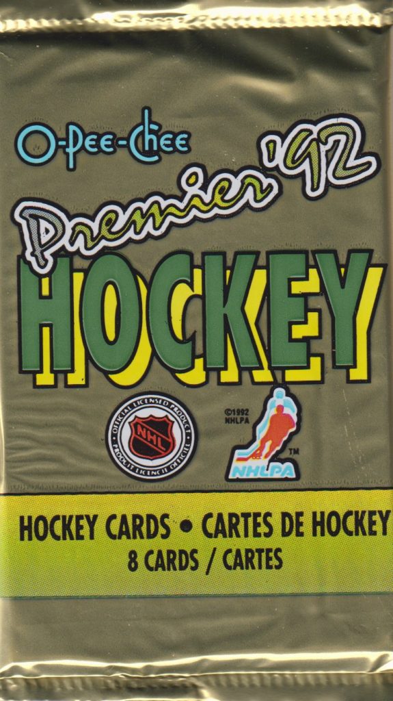 1991/92 O-Pee-Chee Premier hobby balíček