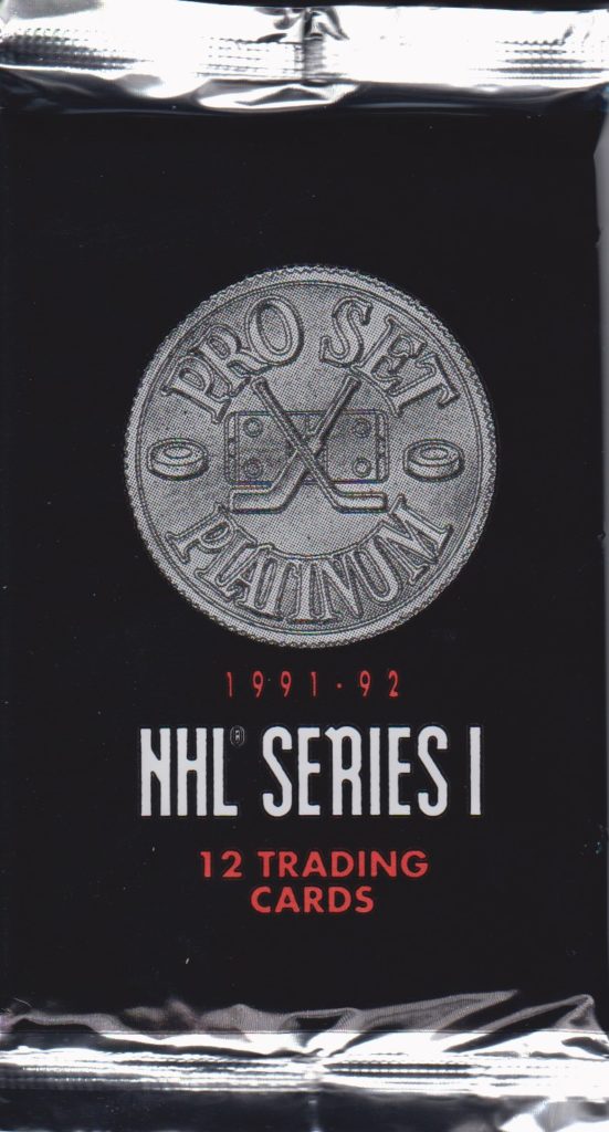 1991/92 Pro Set Platinum Series 1 hobby balíček