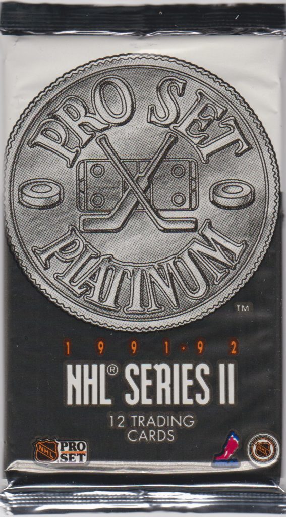 1991/92 Pro Set Platinum Series 2 hobby balíček