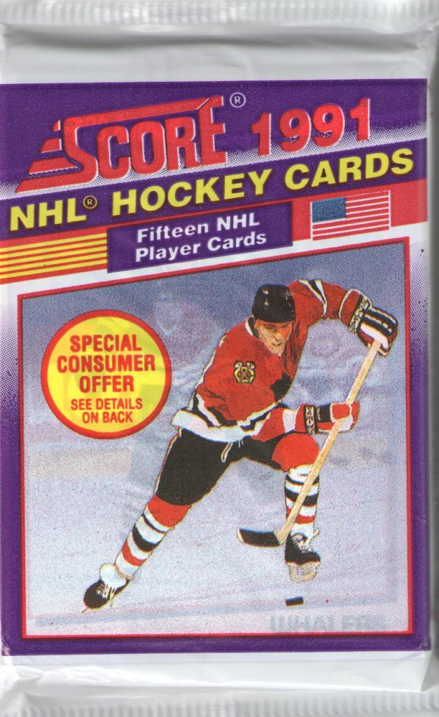 1991/92 Score Series 1 U.S. Edition hobby balíček